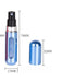 Shein 5 piezas/Juego de 5ml Botellas atomizadoras de perfume rellenables mini al azar - Quierox - Tienda Online