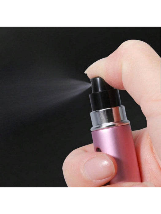 Shein 5 piezas/Juego de 5ml Botellas atomizadoras de perfume rellenables mini al azar - Quierox - Tienda Online