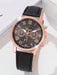 Shein 5 piezas/set Reloj de pulsera de cuarzo de moda casual para mujer con correa - Quierox - Tienda Online