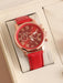 Shein 5 piezas/set Reloj de pulsera de cuarzo de moda casual para mujer con correa - Quierox - Tienda Online