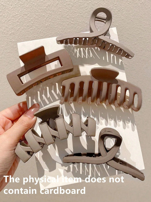 Shein 5 pinzas para el pelo con diseño entrecruzado y ondulado para mujer, estilo informal - Quierox - Tienda Online