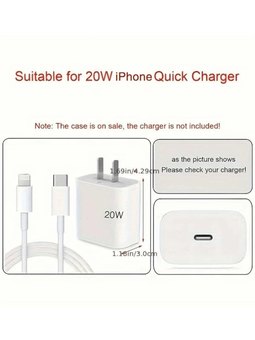 Shein 5 protectores de cable Lightning de dibujos animados - Quierox - Tienda Online