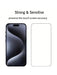 Shein 5 protectores de pantalla de vidrio templado de cobertura completa compatibles con iphone 15 pro - Quierox - Tienda Online