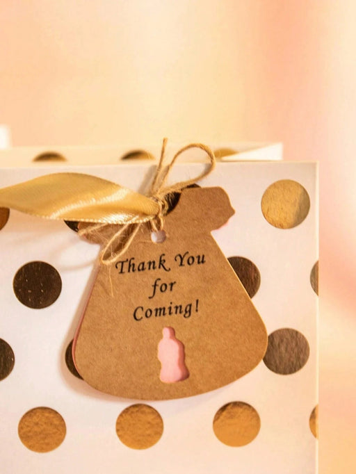 SHEIN 50 Etiquetas colgantes de regalo para revelación de género niña y niño, para decoración - Quierox - Tienda Online