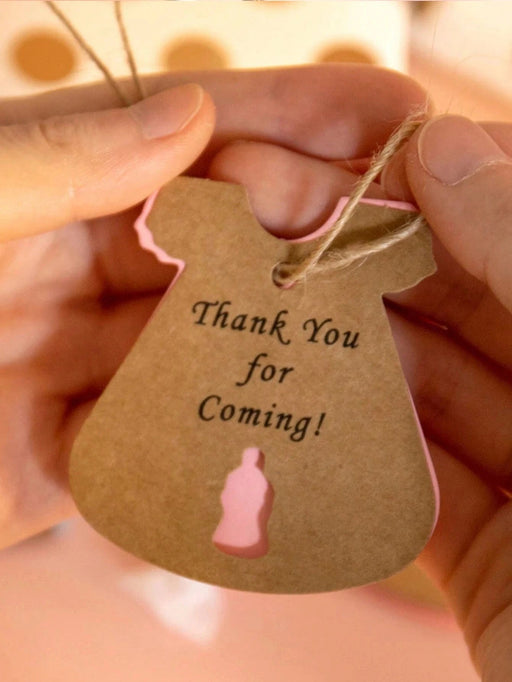 SHEIN 50 Etiquetas colgantes de regalo para revelación de género niña y niño, para decoración - Quierox - Tienda Online