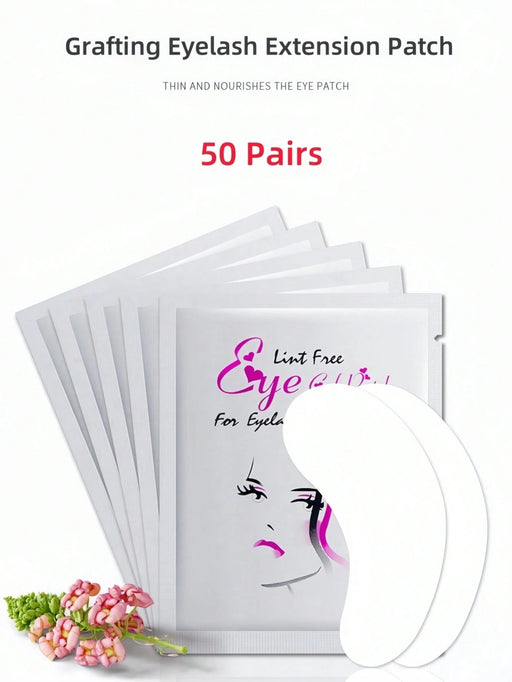 SHEIN 50 pares de parches de injerto para extensiones de pestañas, para protección y aislamiento - Quierox - Tienda Online