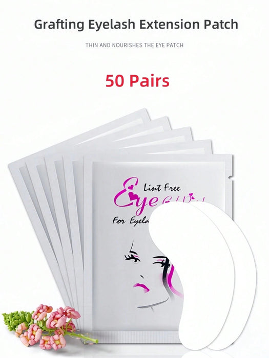 SHEIN 50 pares de parches de injerto para extensiones de pestañas, para protección y aislamiento - Quierox - Tienda Online