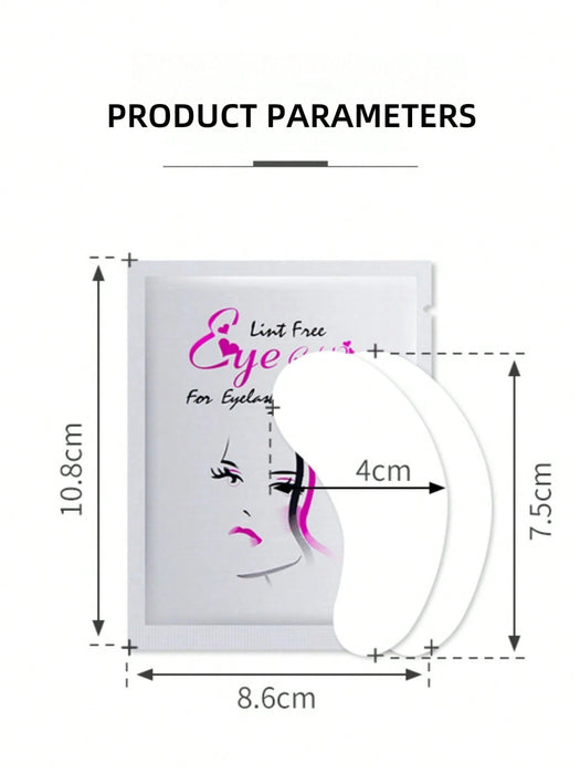 SHEIN 50 pares de parches de injerto para extensiones de pestañas, para protección y aislamiento - Quierox - Tienda Online