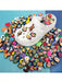 SHEIN 50 piezas aleatorias de dijes, colgantes, botones y pasadores decorativos - Quierox - Tienda Online