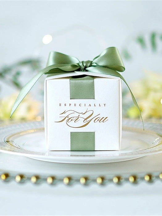 SHEIN 50 piezas Cajas cuadradas para obsequios de boda - Quierox - Tienda Online