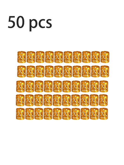 SHEIN 50 piezas Cuentas de colores para rastas, accesorios de joyería DIY - Quierox - Tienda Online