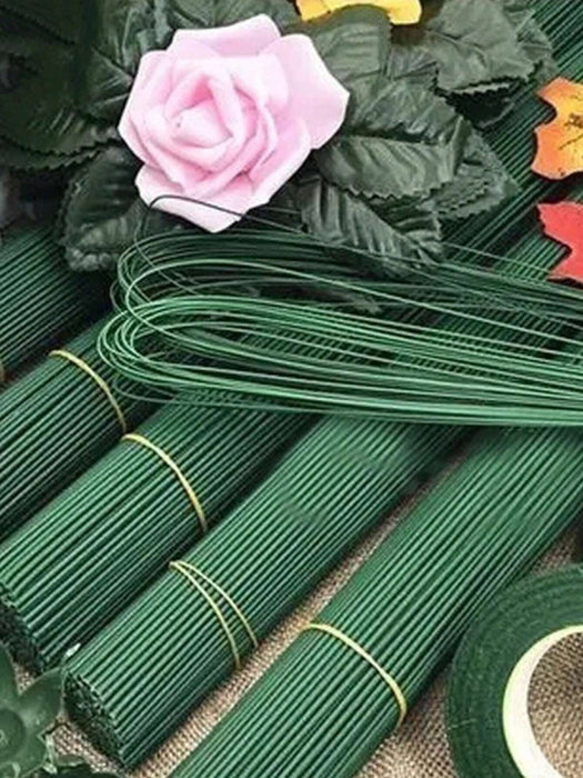 Shein 50 piezas de alambre de tallo verde para manualidades - Quierox - Tienda Online