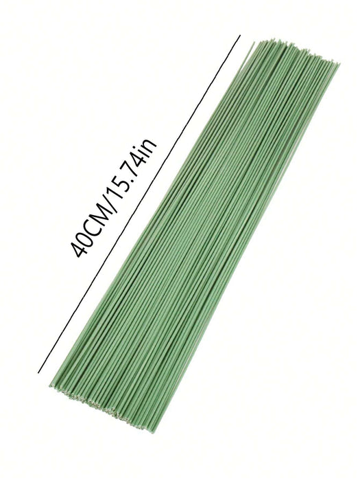 Shein 50 piezas de alambre de tallo verde para manualidades - Quierox - Tienda Online