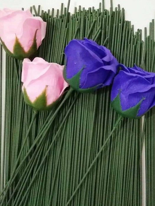 Shein 50 piezas de alambre de tallo verde para manualidades - Quierox - Tienda Online