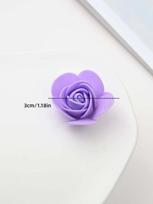 Shein 50 piezas de cabeza de flor artificial de PE, flor artificial - Quierox - Tienda Online