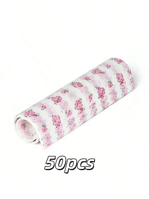 SHEIN 50 piezas de papel encerado, papel para empacar alimentos - Quierox - Tienda Online