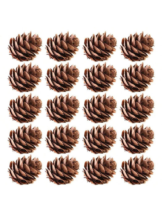 Shein 50 piezas de piñas artificiales de pino para hacer tú mismo - Quierox - Tienda Online