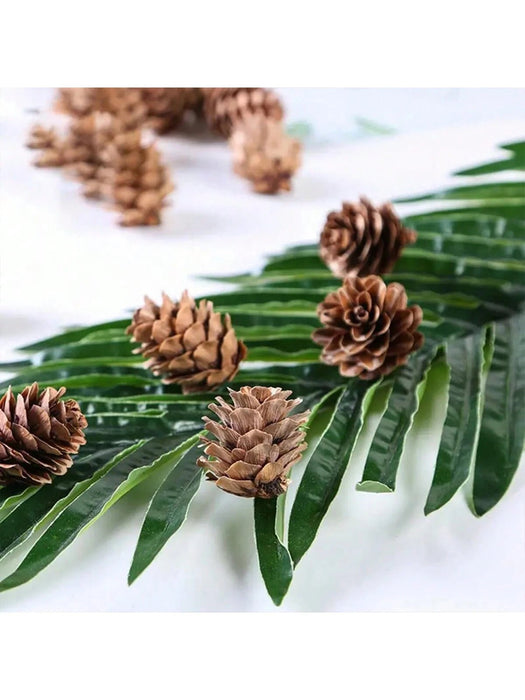 Shein 50 piezas de piñas artificiales de pino para hacer tú mismo - Quierox - Tienda Online