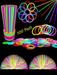 SHEIN 50 piezas - Luces de fiesta tipo palo luminoso para adultos - Quierox - Tienda Online