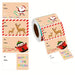 Shein 500 unidades/rollo de etiquetas adhesivas para regalos de Navidad, 5,08 cm x 3,81 cm - Quierox - Tienda Online