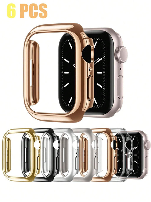 Shein 6 fundas de reloj compatibles con Apple Watch para hombre y mujer - Quierox - Tienda Online