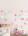 Shein 6 hojas de adhesivos de pared con margaritas - Quierox - Tienda Online