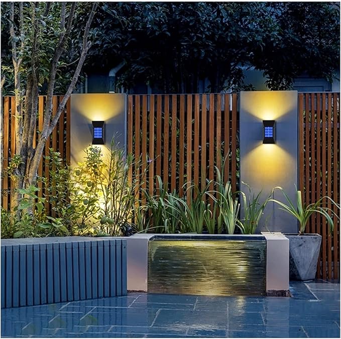 SHEIN 6 Lámpara solar LED para exteriores, alimentada por energía solar - Quierox - Tienda Online