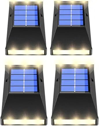SHEIN 6 Lámpara solar LED para exteriores, alimentada por energía solar - Quierox - Tienda Online