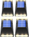 SHEIN 6 Lámpara solar LED para exteriores, alimentada por energía solar - Quierox - Tienda Online