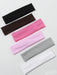 Shein 6 piezas de cintas para el cabello finas, absorbentes del sudor y antideslizantes de color sólido - Quierox - Tienda Online