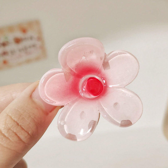 Shein 6 piezas de clips de pinza de flor de 4 cm de colores, clips de cabello - Quierox - Tienda Online