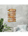 SHEIN 6 piezas de decoración de pared de cocina rústica "Bless The Food Before Us" - Quierox - Tienda Online