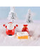 SHEIN 6 piezas de decoración navideña: Papá Noel..miniaturas de escritorio aleatorias. - Quierox - Tienda Online