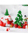 SHEIN 6 piezas de decoración navideña: Papá Noel..miniaturas de escritorio aleatorias. - Quierox - Tienda Online