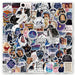 SHEIN 60 piezas Paquete de pegatinas Acotar, Pegatinas de vinilo con grafitis geniales para scrapbooking - Quierox - Tienda Online