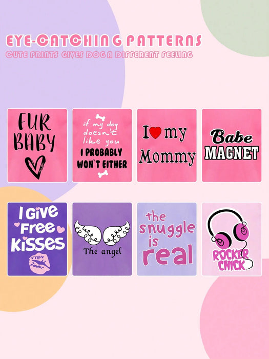 Shein 8 piezas de divertidas camisas estampadas - Quierox - Tienda Online