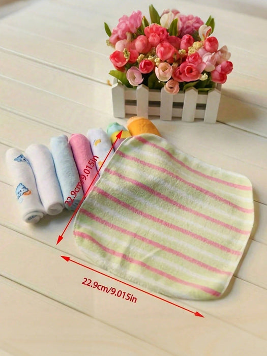 Shein 8 piezas de toallas suaves de baño para bebé - Quierox - Tienda Online