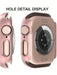 Shein accesorio de funda protectora para reloj inteligente, color oro rosa ultra delgada - Quierox - Tienda Online