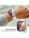 Shein accesorio de funda protectora para reloj inteligente, color oro rosa ultra delgada - Quierox - Tienda Online