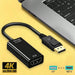 Shein Adaptador de cable DisplayPort macho a HDTV TV hembra que transmite video y audio de PC a TV - Quierox - Tienda Online