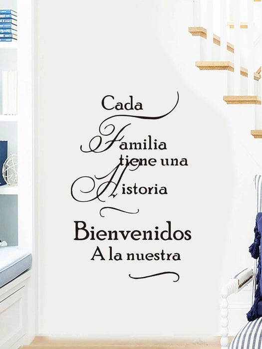 Shein Adhesivo de pared gráfico con eslogan, adhesivo de pared autoadhesivo DIY - Quierox - Tienda Online