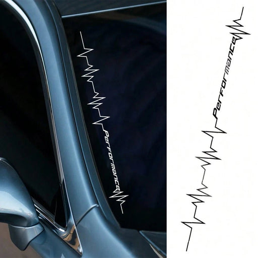 Shein Adhesivo reflectante de rendimiento con forma de corazón para parabrisas de coche - Quierox - Tienda Online
