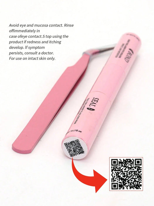 Shein Adhesivo y sellador para pestañas individuales de 10 ml. Juego de extensiones de pestañas moldeables y pinzas superfuertes - Quierox - Tienda Online