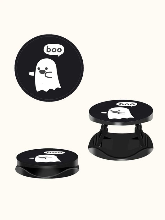 Shein Agarre para teléfono llamativo con estampado de dibujos animados de fantasmas - Quierox - Tienda Online