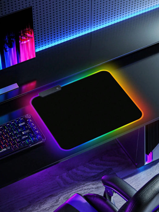 Shein Alfombrilla De Ratón Para Juegos Brillante Rgb De Tamaño Pequeño, 1 Unidad - Quierox - Tienda Online