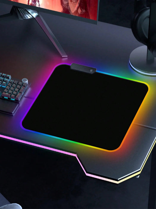 Shein Alfombrilla De Ratón Para Juegos Brillante Rgb De Tamaño Pequeño, 1 Unidad - Quierox - Tienda Online