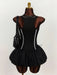 Shein Amplova Minivestido fruncido con decoración y lazo de cinta color block - Quierox - Tienda Online