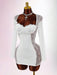 SHEIN Amplova Vestido mini ajustado y sexy con cuello de corazón - Quierox - Tienda Online