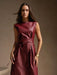 SHEIN Anewsta Vestido maxi de mujer de cuello redondo sin mangas de color - Quierox - Tienda Online