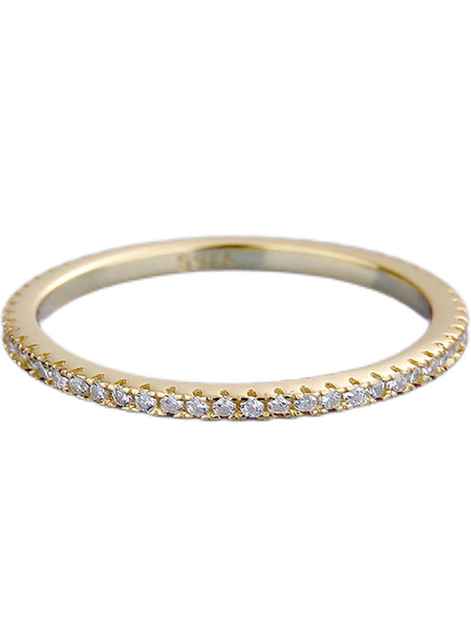 SHEIN Anillo De Compromiso De Boda De Joyería Nupcial De Plata - Quierox - Tienda Online